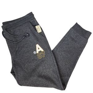 NEW Aeropostale Mens Classic Fit Drawstring Waistline Jogger Pants Large